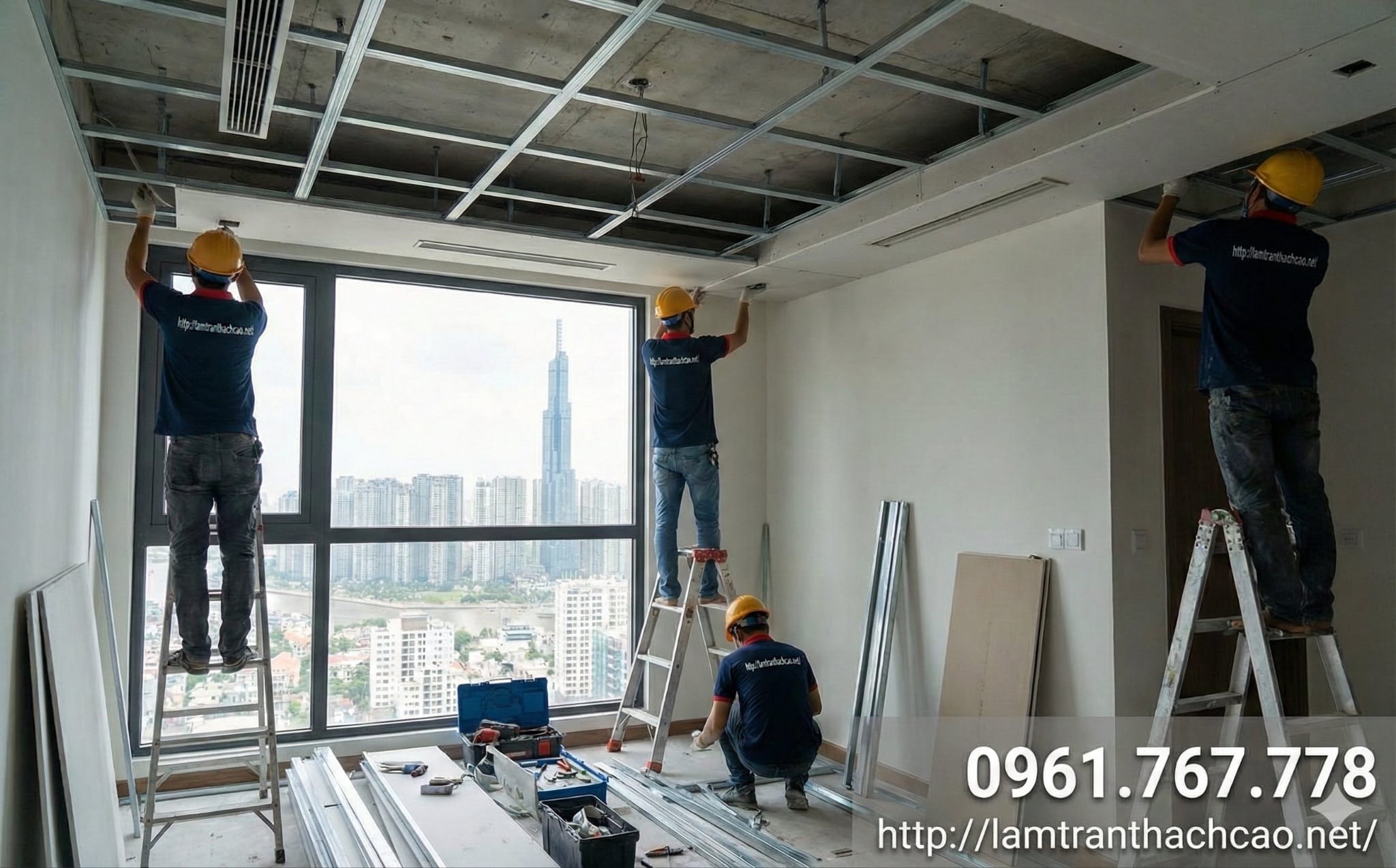 Làm trần thach cao giá rẻ