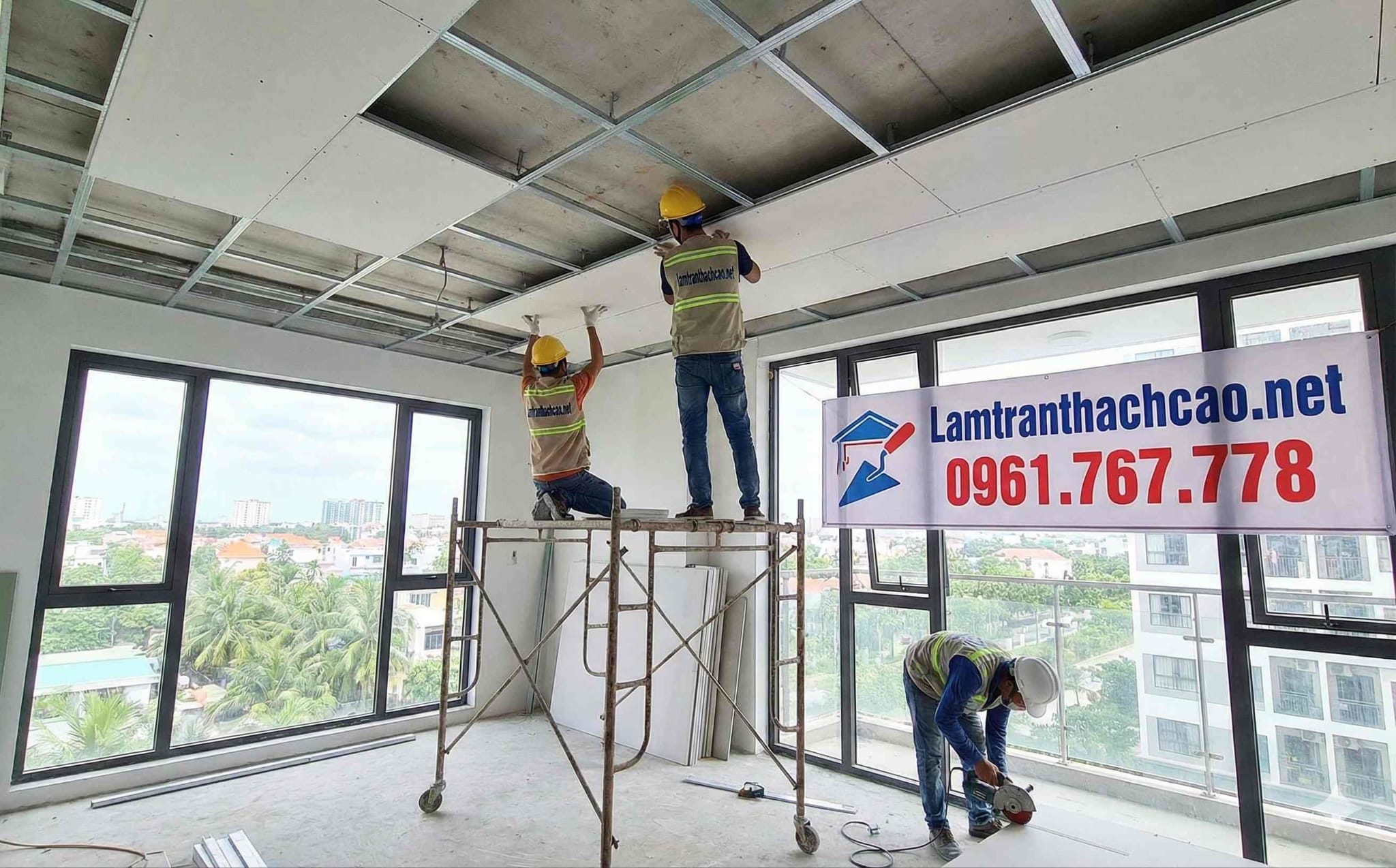 Làm trần thạch cao tại binh dương