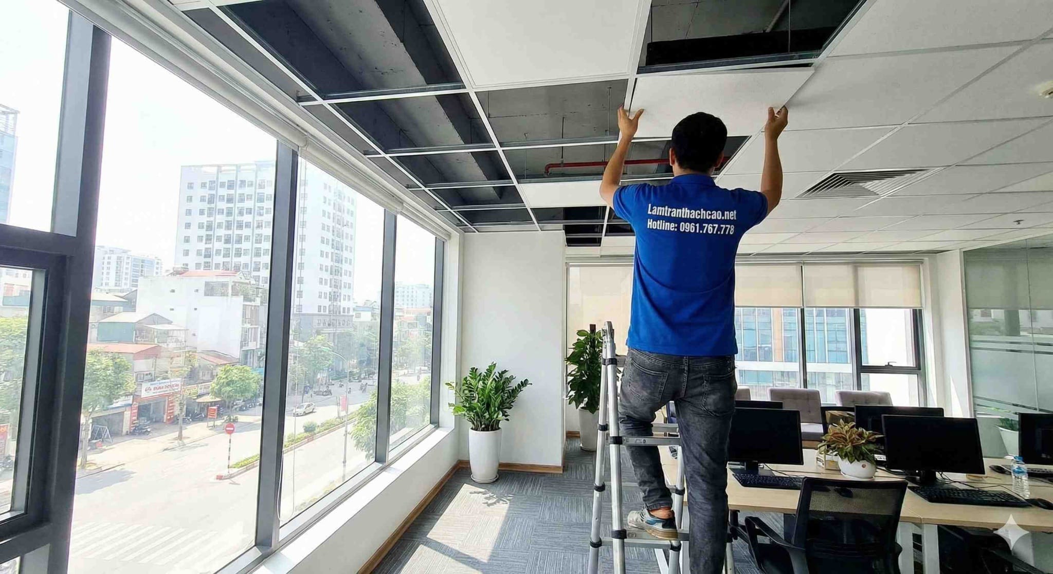 Giá thi công trần thạch cao